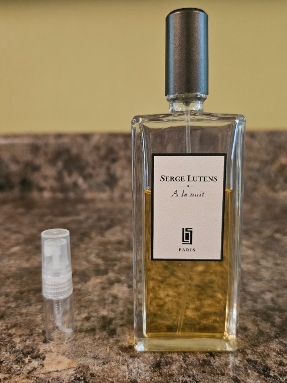 2 ML Sample A LA NUIT by Serge Lutens Perfume EDP Vintage Original
